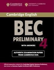 Cambridge Bec 4 Preliminary Student's Book with Answers