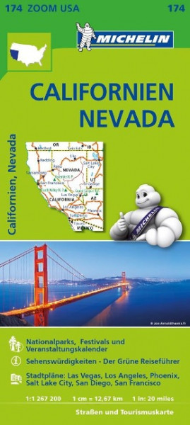 Michelin Californien Nevada