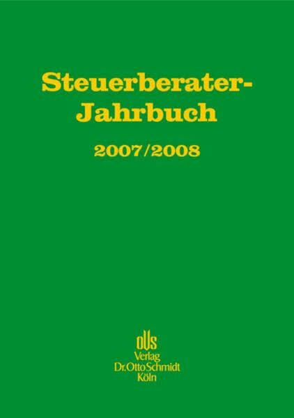 Steuerberater-Jahrbuch 2007/2008