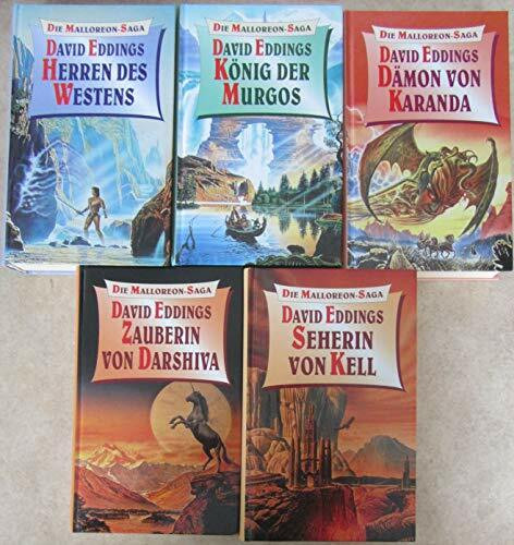 Herren des Westens. König der Murgos. Dämon von Karanda. Zauberin von Darshive. Seherin von Kell. Die Malloreon-Saga 01-05.