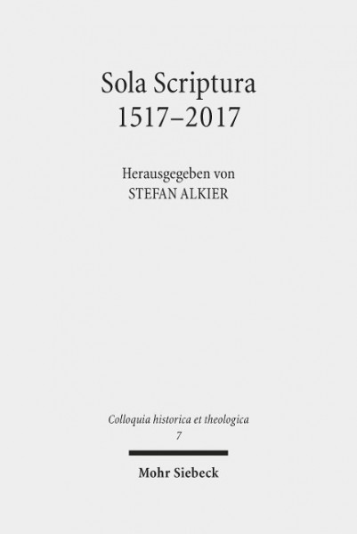 Sola Scriptura 1517-2017