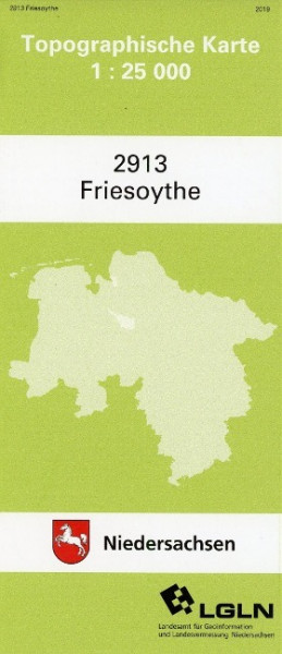 Friesoythe 1 : 25 000. (TK 2913/N)