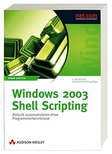 Windows 2003 Shell Scripting