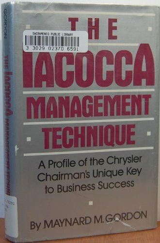 The Iacocca Management Technique