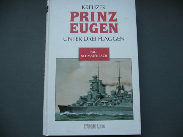 Kreuzer Prinz Eugen unter drei Flaggen