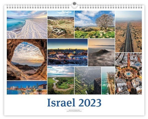 Israelkalender 2023 White Version