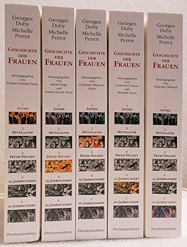 Geschichte der Frauen: 1. Antike, 2. Mittelalter, 3. Frühe Neuzeit, 4. 19. Jahrhundert, 5. 20. Jahrhundert