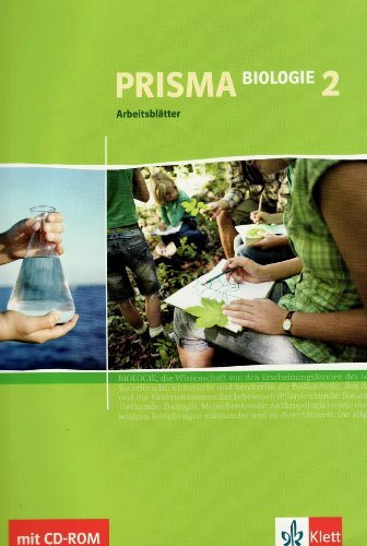 Prisma Biologie Arbeitsblätter 2: Buch mit CD-ROM