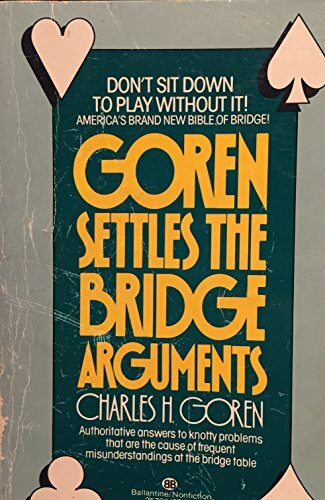 GOREN SETTLES BRDG ARG