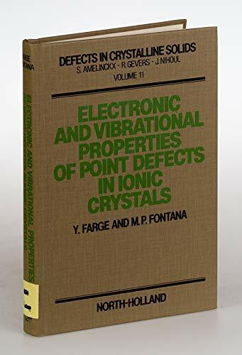 Electronic and Vibrational Properties of Point Defects in Ionic Crystals