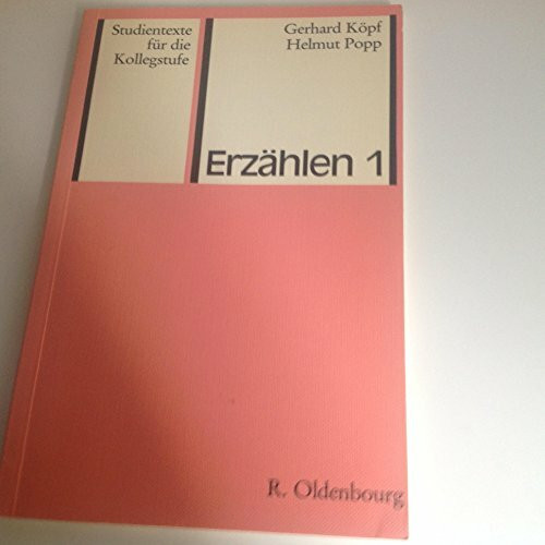 Erzählen 1: Erzähltheorie