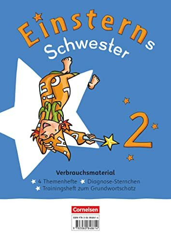 Einsterns Schwester - Sprache und Lesen - Neubearbeitung 2022 - 2. Schuljahr: Themenhefte 1-4, Training Grundwortschatz und Diagnoseheft - Verbrauchsmaterial - Im Paket, mit digitalen Medien