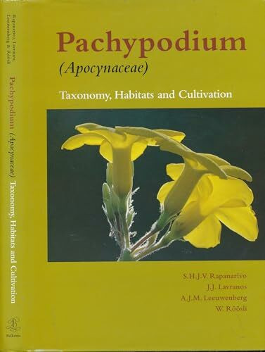 Pachypodium (Apocynaceae): Taxonomy, Habitats and Cultivation