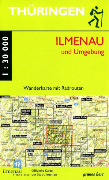 Wanderkarte Ilmenau