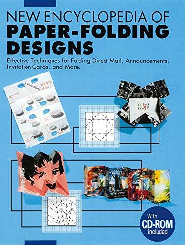 New Encyclopedia of Paper Folding Design: Effective Techniques for Folding Direct Mail, Announcements, Inivitation Cards, and More. English-Japanese