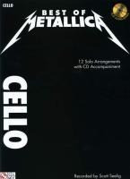 Best of Metallica for Cello: 12 Solo Arrangements with Audio Accompaniment [With CD (Audio)]