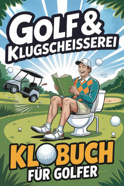 Golf & Klugscheißerei – Humorvolles Klobuch für Golfer: Legendäre Ausreden fürs Doppel-Bogey, Golfer-Witze und schräge Fun Facts vom Fairway: Das ideale Golf Geschenk für alle mit Humor und Handicap