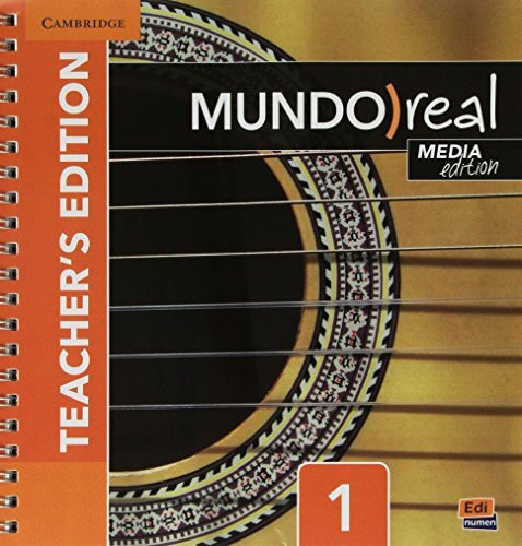 Mundo Real Media Edition Level 1 Teacher's Edition Plus Eleteca Access and Digital Master Guide (Murl Mundo Real)