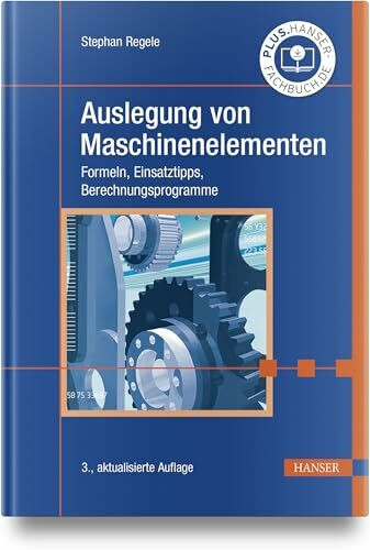 Auslegung von Maschinenelementen: Formeln, Einsatztipps, Berechnungsprogramme