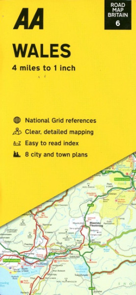 Road Map Britain 06 Wales 1:250 000