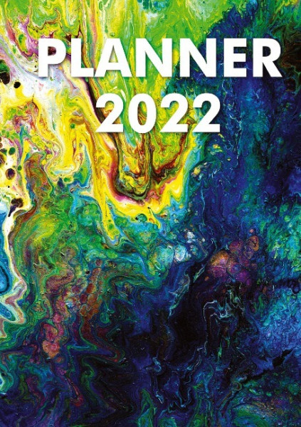 Kalender 2022 A5 - Schöner Terminplaner 1 Taschenkalender 2022 I Planner 2022 A5