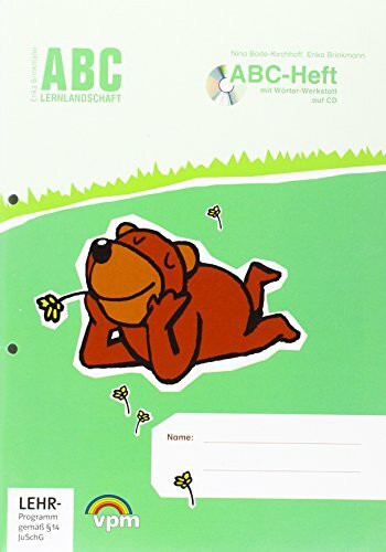 ABC Lernlandschaft 1: ABC-Heft mit Software Wörter-Werkstatt Klasse 1 (ABC Lernlandschaft 1. Ausgabe ab 2011)