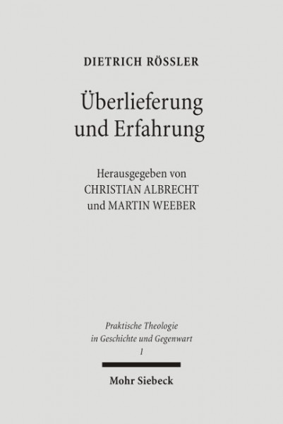 Überlieferung und Erfahrung