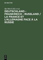 Deutschland - Frankreich - Russland