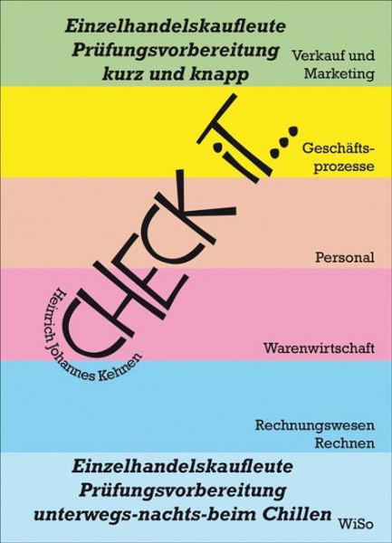 Check iT - Einzelhandelskaufleute Prüfungsvorbereitung, kurz und knapp