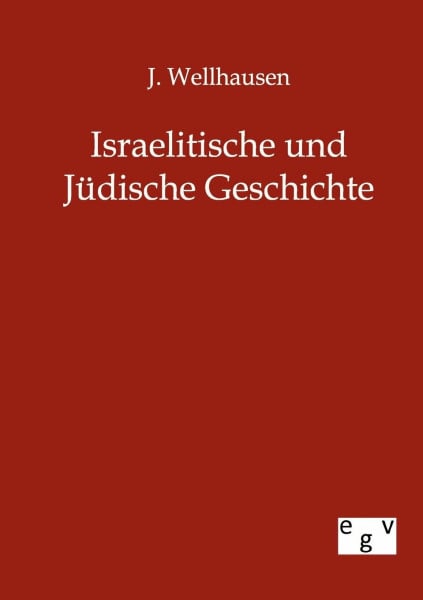 Israelitische und jüdische Geschichte