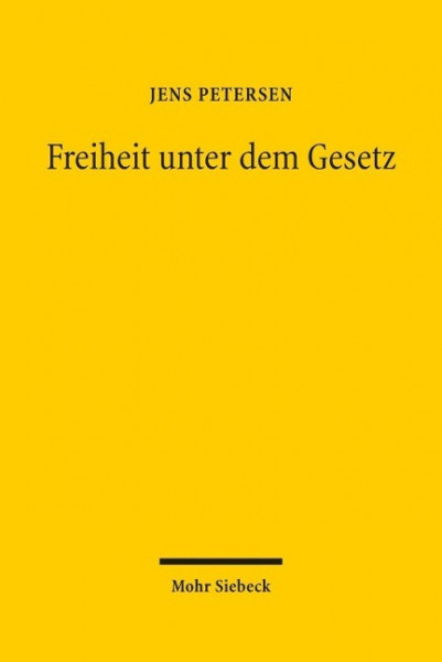 Freiheit unter dem Gesetz