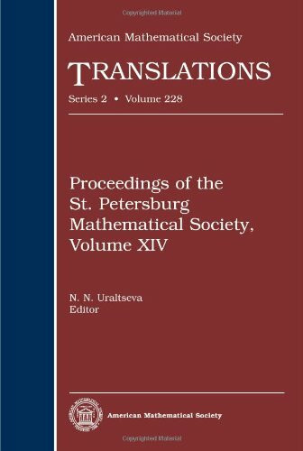 Proceedings of the St. Petersburg Mathematical Society (14) (American Mathematical Society Translations Series 2, 228, Band 14)