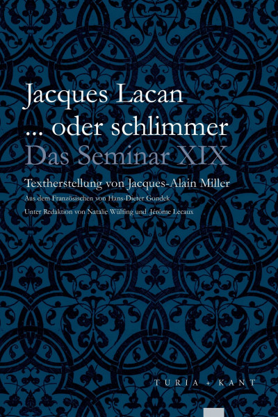 ... oder schlimmer: Das Seminar, Buch XIX