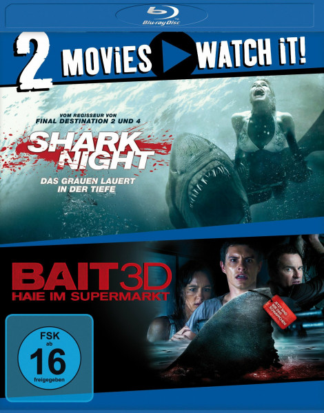 Shark Night / Bait 3D [3D Blu-ray]