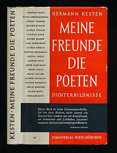 Meine Freunde, die Poeten: Literarische Porträts