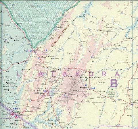 Togo / Benin 1:530 000