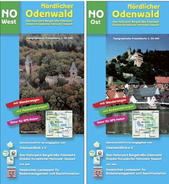 Freizeitkarte Nördlicher Odenwald