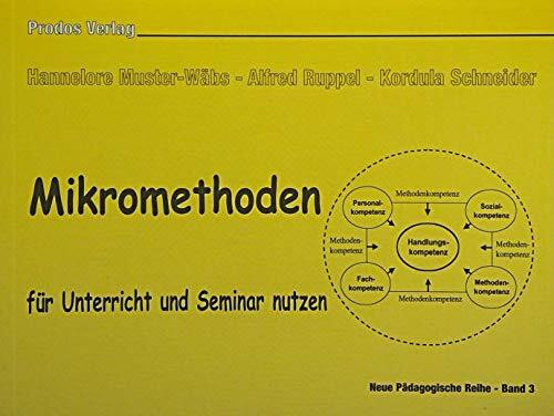 Mikromethoden für Unterricht und Seminar nutzen (Neue Pädagogische Reihe)