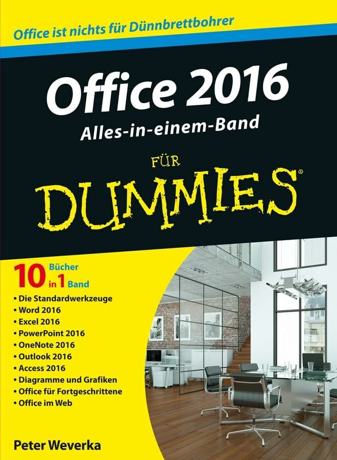 Office 2016 für Dummies Alles-in-einem-Band Office 2016 für Dummies Alles-in-einem-Band