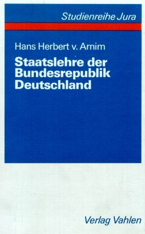 Staatslehre der Bundesrepublik Deutschland