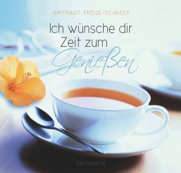 Ich wünsche dir Zeit zum Genießen: Box mit Kärtchen
