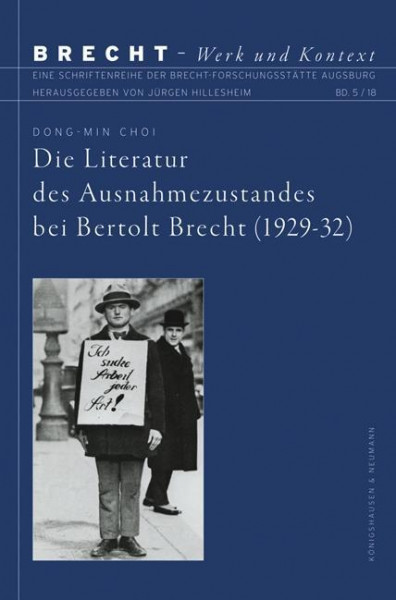 Die Literatur des Ausnahmezustandes bei Bertolt Brecht (1929-32)