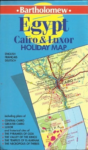Egypt: Cairo and Luxor (Bartholomew Holiday Map S.)