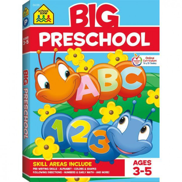 School Zone Big Preschool Workbook