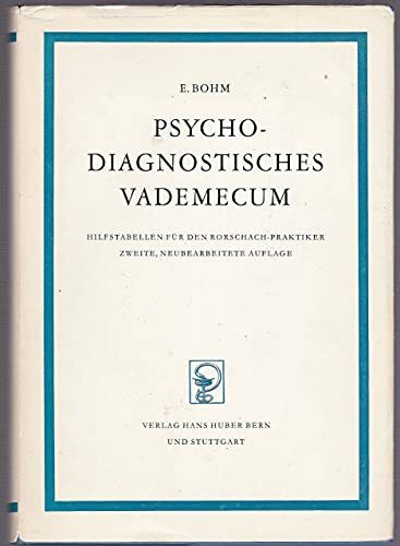 Psychodiagnostisches Vademecum: Hilfstabellen für den Rorschach-Praktiker
