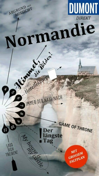 DUMONT direkt Reiseführer Normandie: Mit großem Faltplan