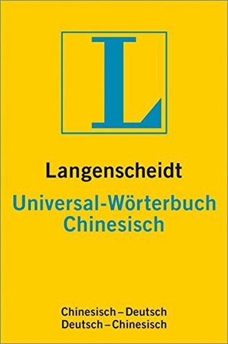Langenscheidts Universal-Wörterbuch, Chinesisch (Langenscheidt Universal-Wörterbücher)