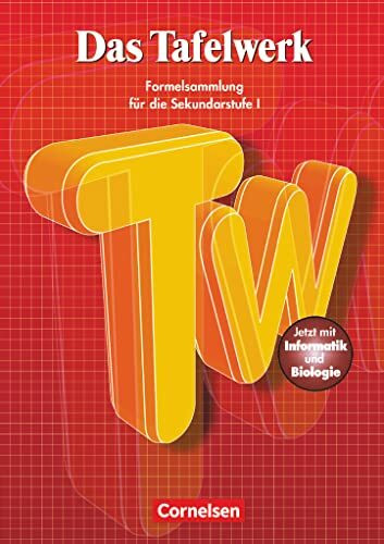 Das Tafelwerk - Östliche Bundesländer und Berlin: Das Tafelwerk: Ein Tabellen- und Formelwerk ...