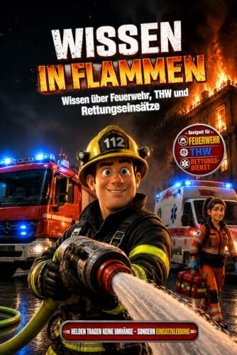 Schlau im Einsatz - Wissen über Feuerwehr, THW und Rettungseinsätze: Unnützes Wissen für Feuerwehrleute – 150 skurrile Fakten, kuriose Geschichten und ... Kameraden und Blaulichtfans zum Geburtstag