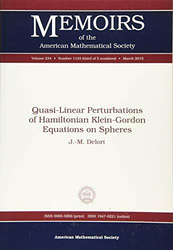 Quasi-Linear Perturbations of Hamiltonian Klein-Gordon Equations on Spheres (Memoirs of the American Mathematical Society, 1103, Band 234)